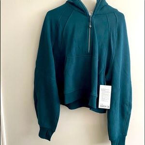 Lululemon oversized scuba half zip